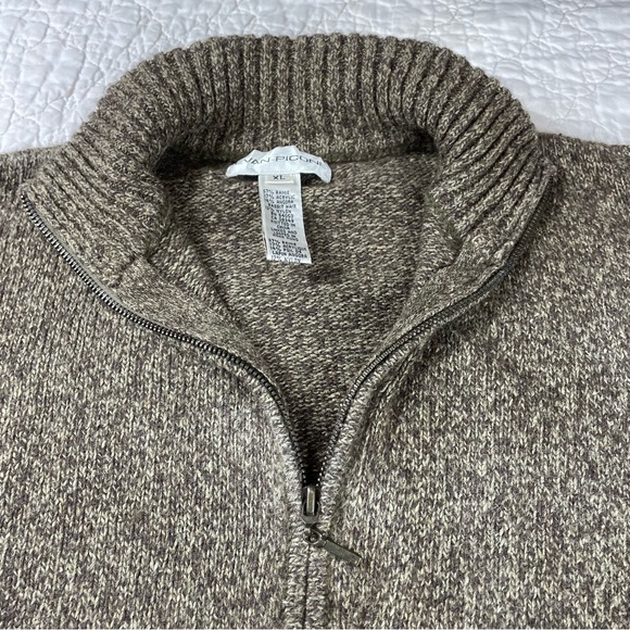 🔥Evan Pecone Angora Rabbit Blend Cardigan Sweater Long Sleeve Full Zip Women XL - Picture 6 of 14